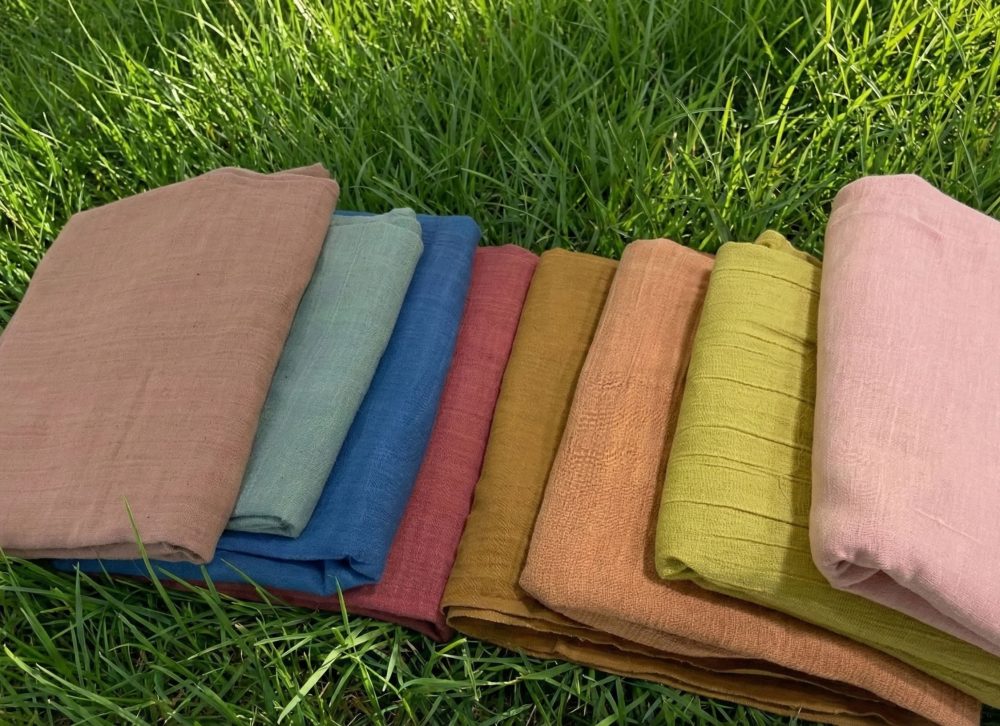 Natural Dyed Kala Cotton Fabric