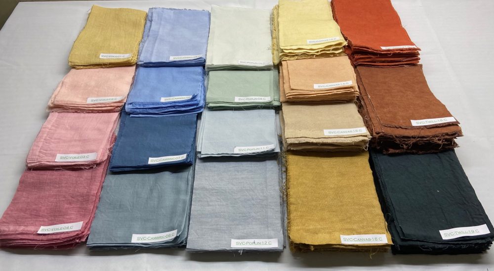 Natural Dye Shade Card on Cotton Page 17